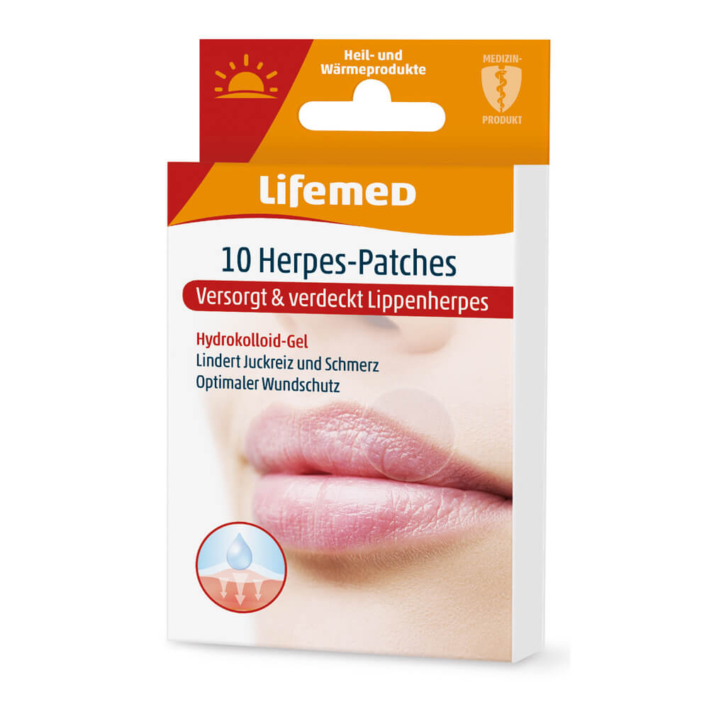 Lifemed® Herpespflaster, Patches, Transparent, 10 Stück