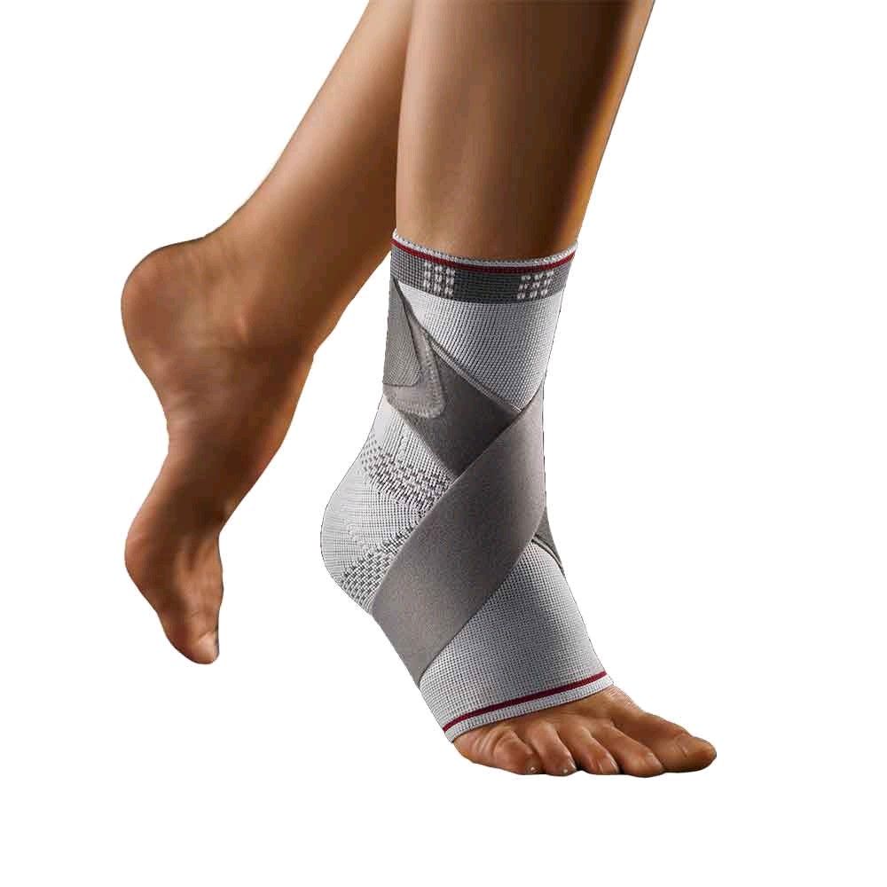 BORT select TaloStabil® Plus Fußbandage, large, silber, rechts