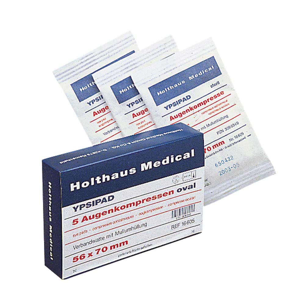 Holthaus Medical YPSIPAD Augenkompresse, steril, 56x70mm