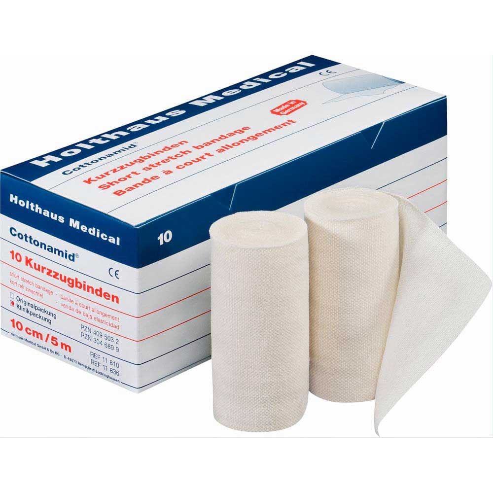 Holthaus Medical Cottonamid® Kurzzugbinde, lose, 8cmx5m, 10St