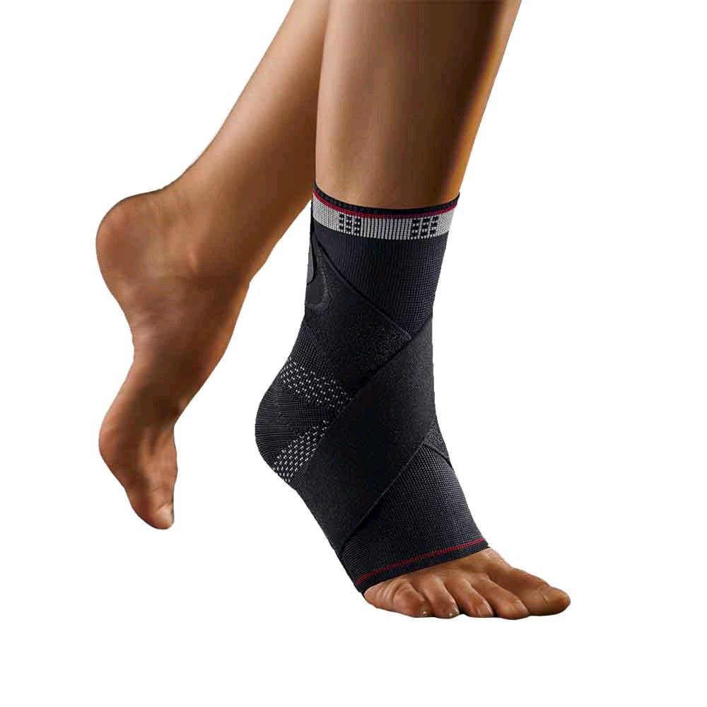 BORT select TaloStabil® Plus Fußbandage, medium, schwarz, links