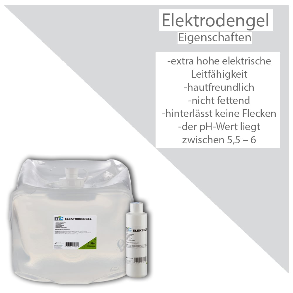 MC24 Elektrodengel, für EKG, EMG, EEG, Kontakt- und Gleitgel, 250 ml