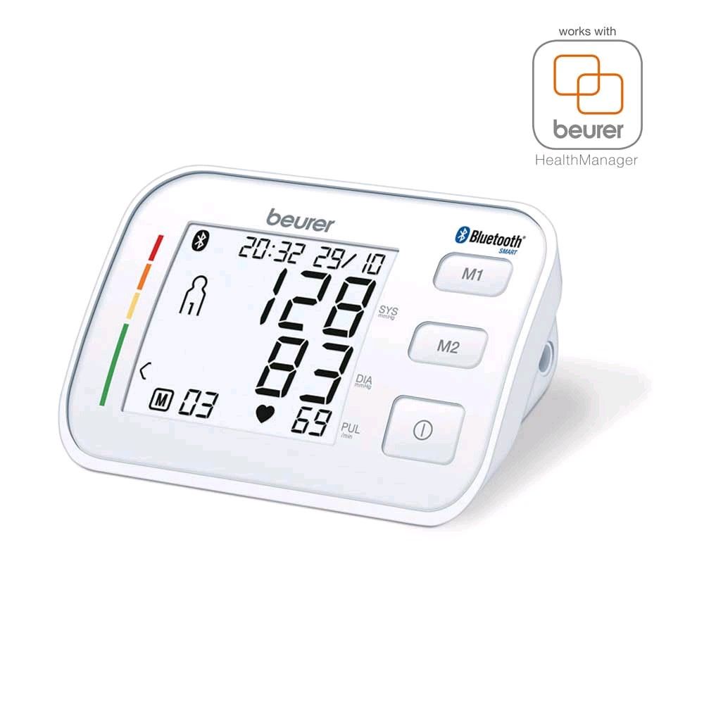 Beurer BM 57 Oberarm-Blutdruckmessgerät vollautomatisch Health Manager