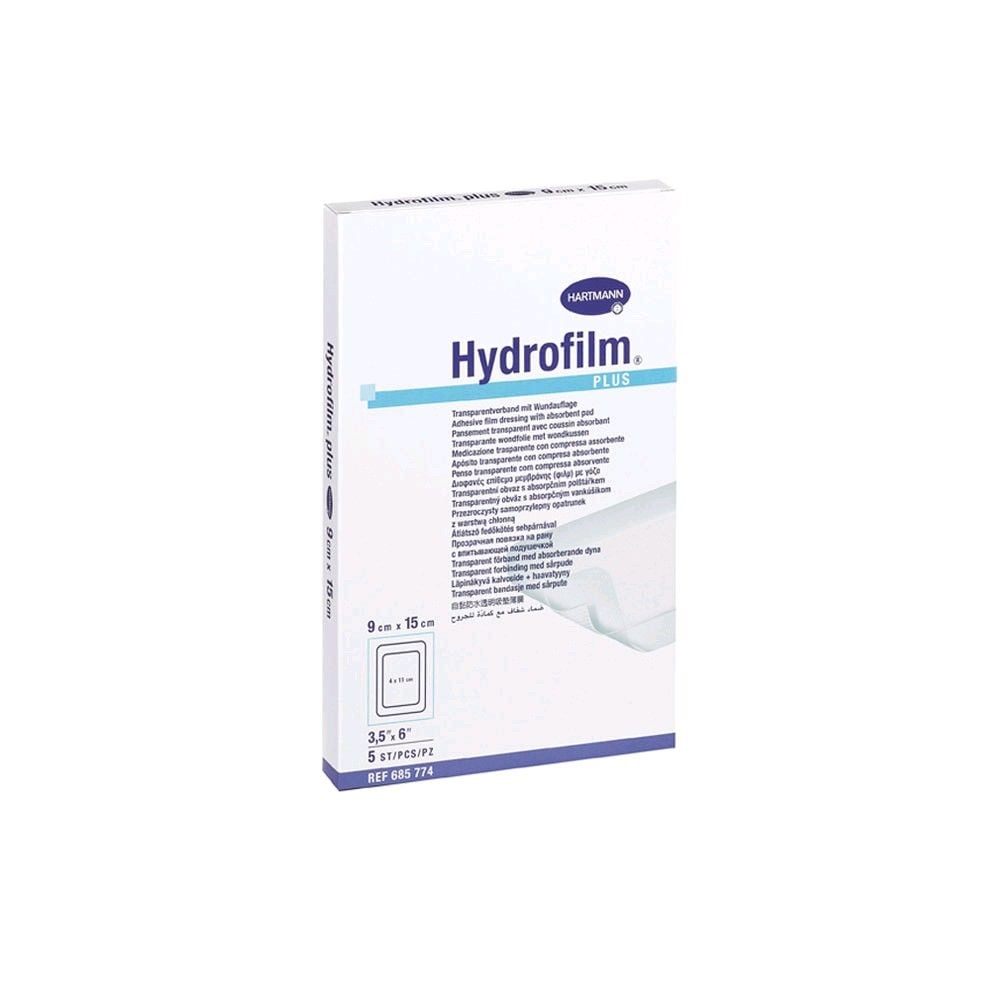 Hartmann Hydrofilm Transparentverband mit Wundauflage