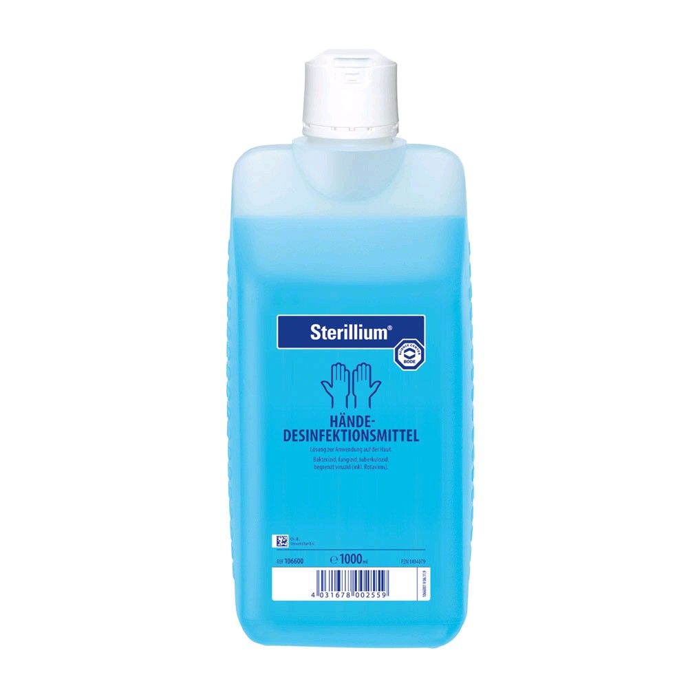 Sterillium Händedesinfektionsmittel von Bode, parfümfrei, 1.000 ml