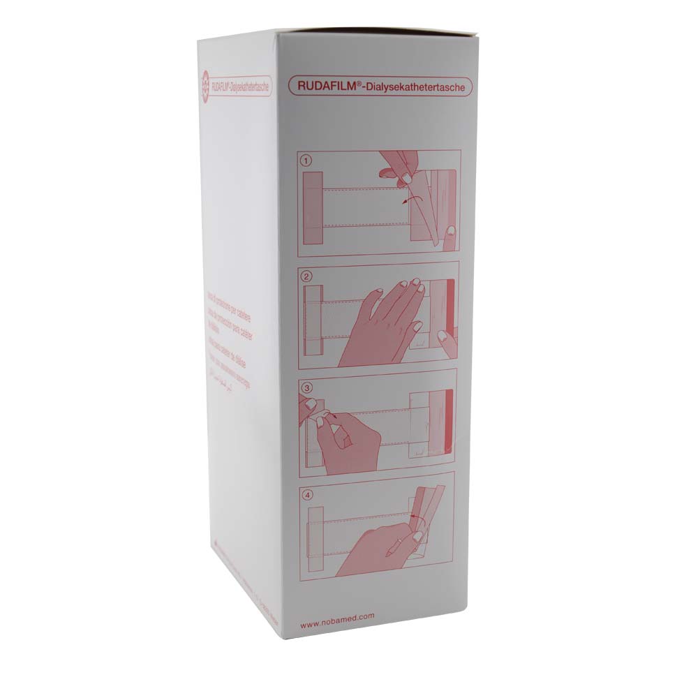 Noba Rudafilm® Dialysekathetertasche, steril, selbstklebend, 25 St